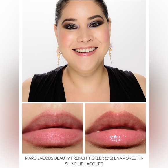 Marc Jacobs Enamored High Shine Lip Gloss in 316 French Tickler - Picture 3 of 8